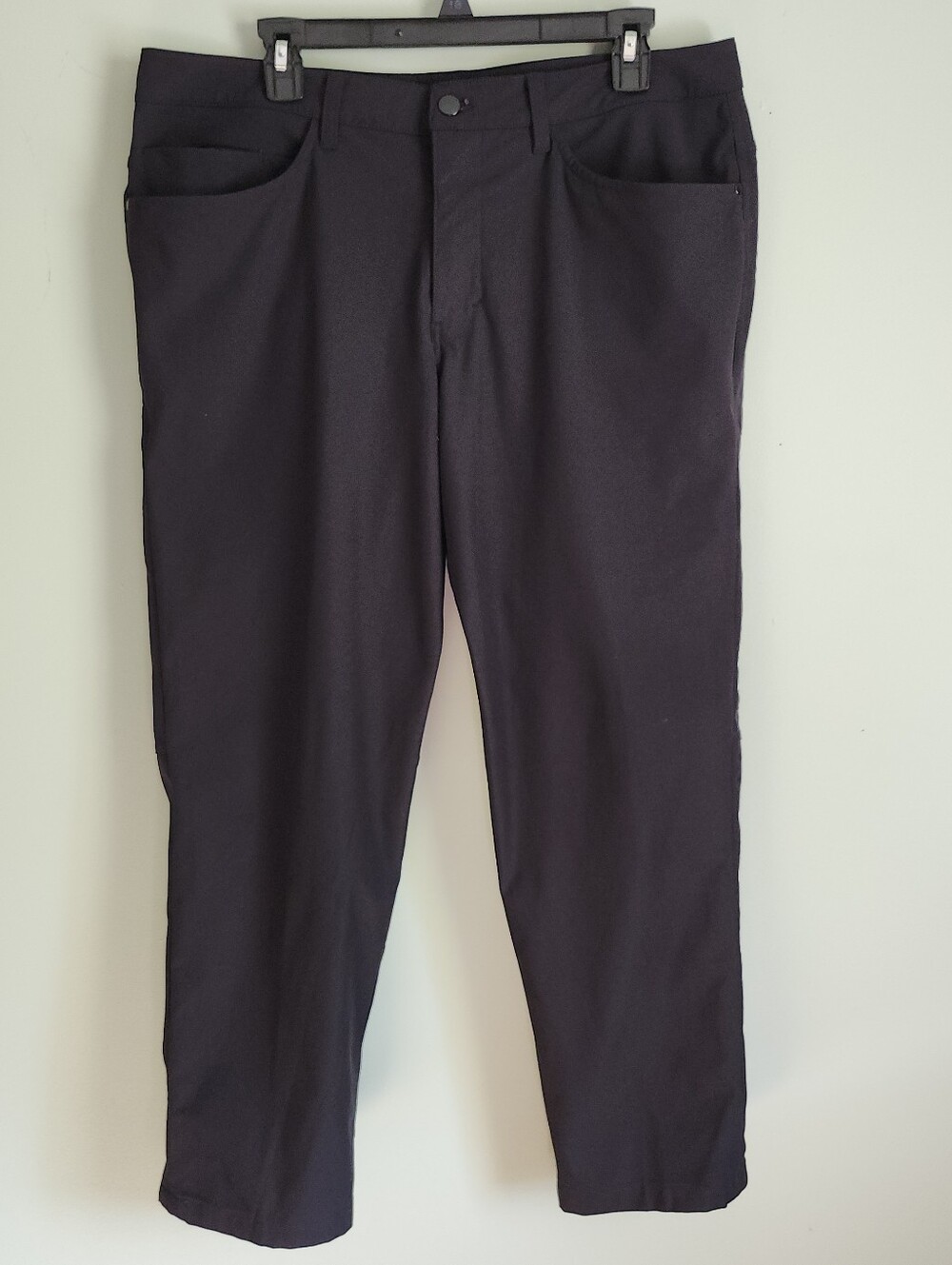 LULULEMON M5426SE ABC Classic Pant Warpstreme 5 pkt Obsidian Pant Mens 34WX28"L